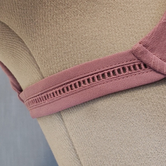 WOMEN: WHITE HOUSE BLACK MARKET LILAC PLUM BLOUSE - Picture 5 of 12